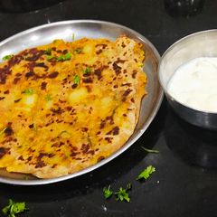 A picture of Aloo Paratha.