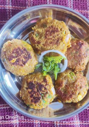 A picture of Black Chickpeas kebabs.