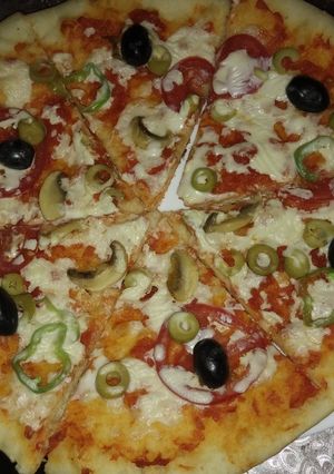 صورة لوصفة عجينة بيتزا