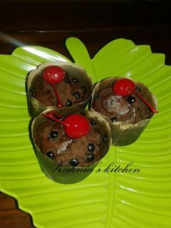 Foto resep Steamed Choco muffin (muffin coklat kukus)