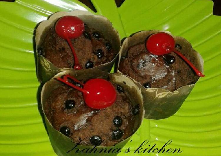 Resep Steamed Choco muffin (muffin coklat kukus) yang Menggugah Selera