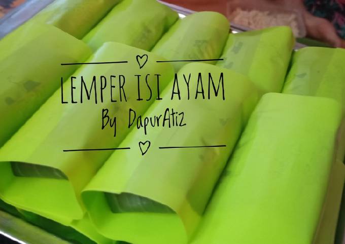 Lemper Isi Ayam