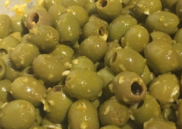 Les olives à l'indienne!