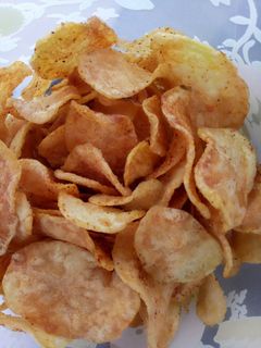 Foto resep Keripik Kentang Pedas Asin