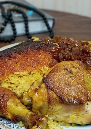 عکسی از دستور مچبوس مرغ