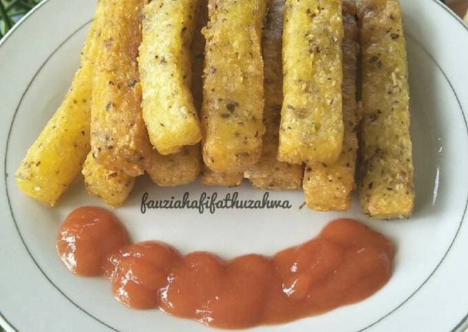 Resep 33. Potato Cheese Stick yang Bikin Ngiler