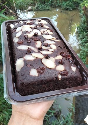 Foto resep Brownis Coklat Kukus 2 Telur