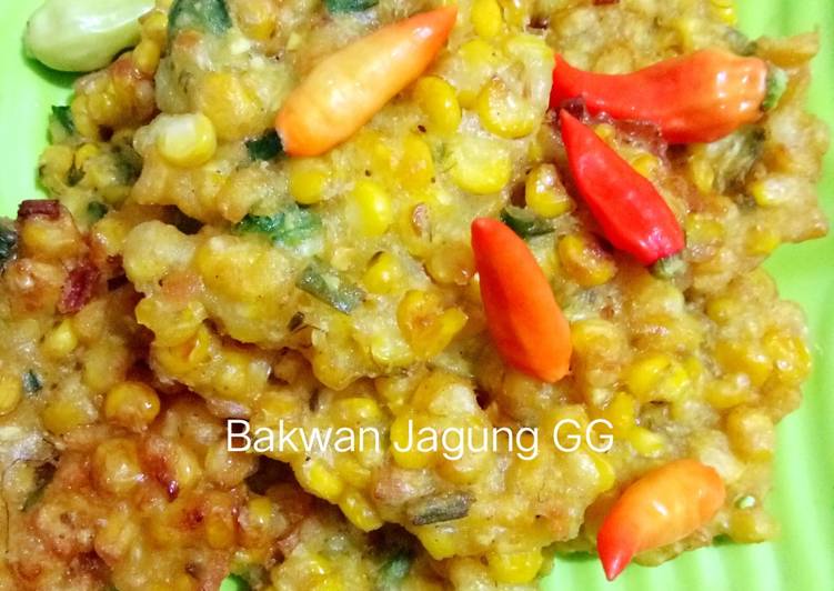 Bakwan Jagung Praktis dan Krispy