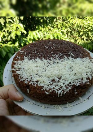 Foto resep Brownis Chocolatos kukus Toping Coklat Keju No mixer