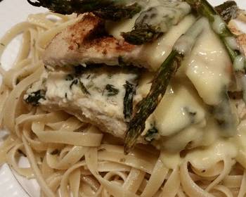 The New Way Making Recipe Brads stuffed chicken florentine Yummy