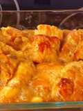 Easy Caramel Croissant Pudding