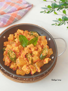 Foto resep Sambal goreng kikil tempe