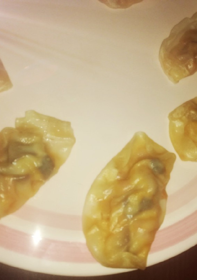 Una foto de Gyozas de verduras