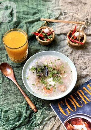 Hình của món Cháo Tiều.