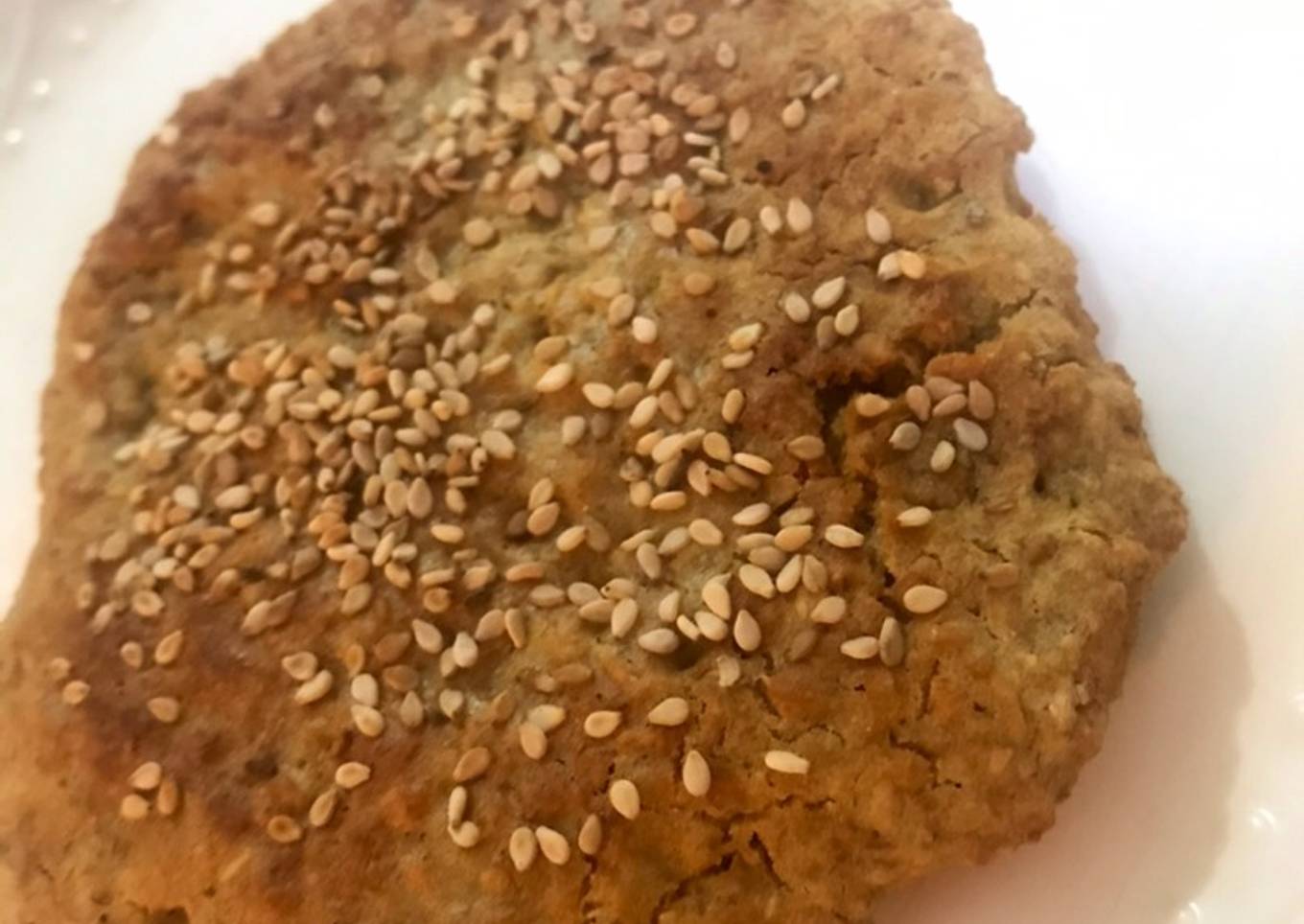 Pan de Avena ideal para sus sándwiches o hamburguesas. Libre de harina y sin horno