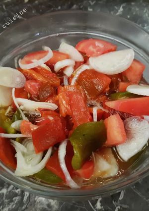 Une photo de Salade de poivrons 🍴