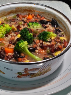 五穀雜量養生鹹粥 的食譜成品照片