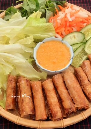 Hình của món Chả ram bắp.
