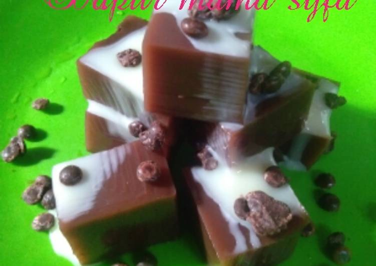 Puding coklat siram skm