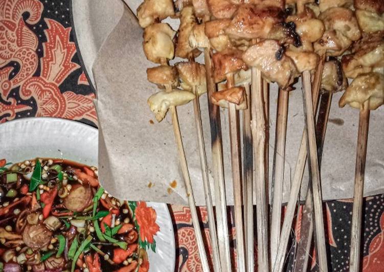 Resep Sate Ayam Simpel, Mudah, dan Gurih