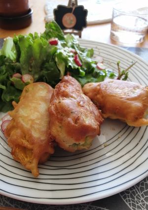 Une photo de 🌼Beignets de Fleurs de Courgette