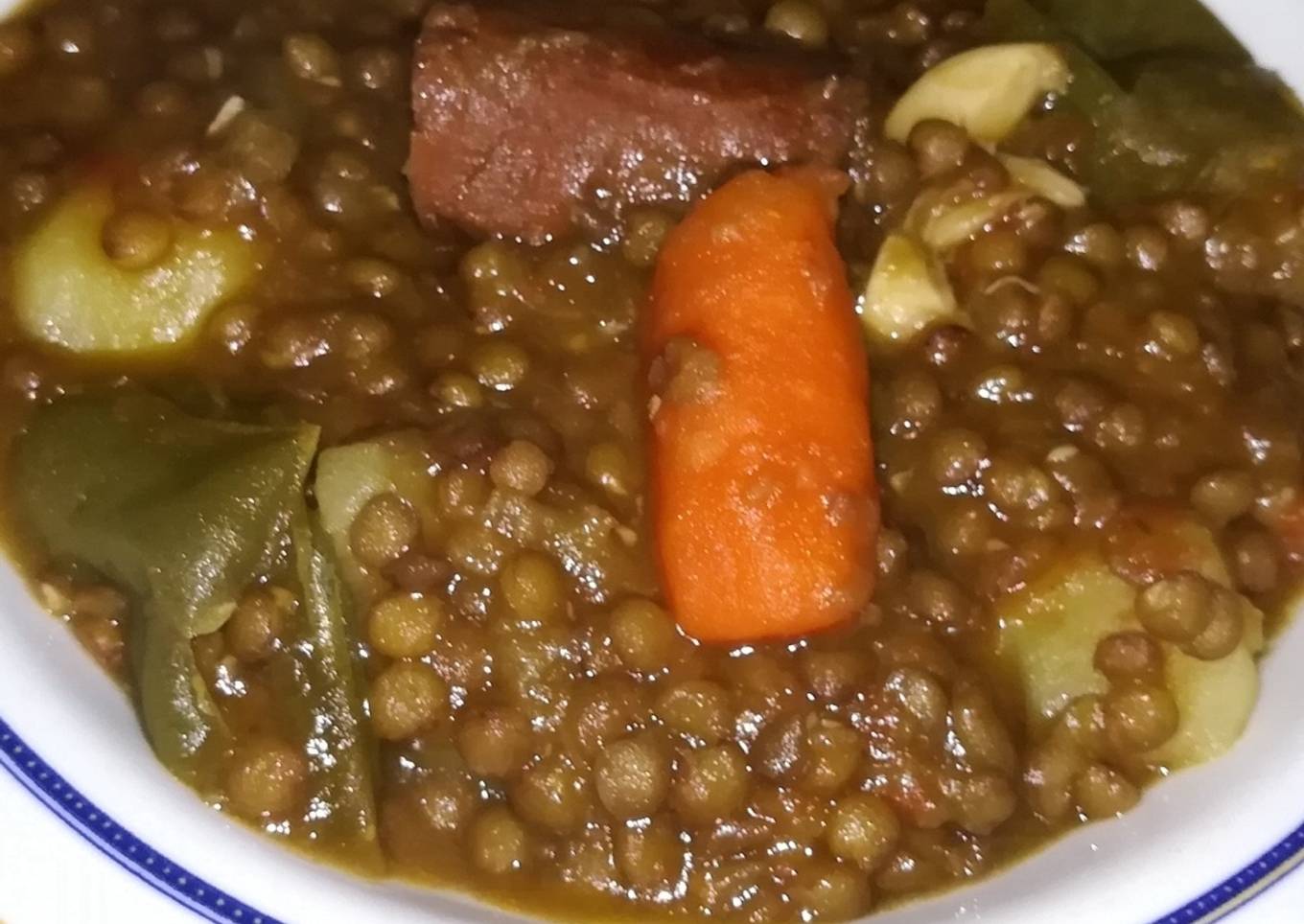 Lentejas con chorizo