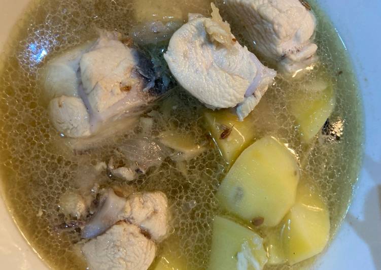 Arahan Memasak Sup Ayam 😋 yang Praktis