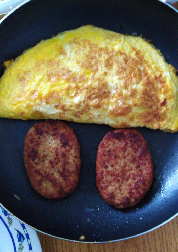 Una foto de Omelette relleno