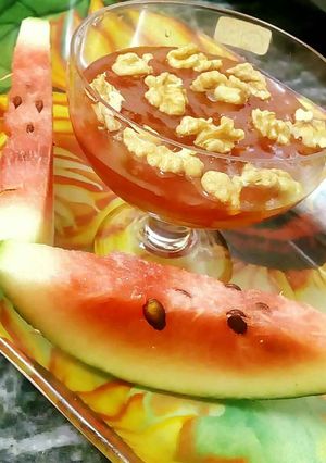 A picture of Tarbooj ka Halwa.