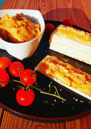 Foto principal de Hummus especiado de alubia y boniato