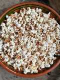 Saltish buttery popcorns