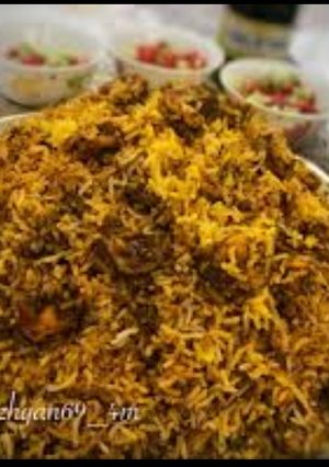 عکسی از دستور میگو پلو خوزستانی