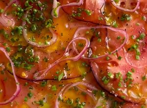 Foto de Carpaccio de Tomate