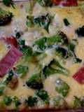 Broccoli and Ham Strata