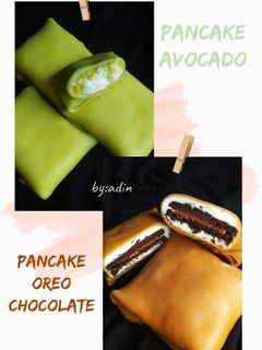 Foto resep Pancake Avocado & Oreo