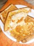 சீஸ் பிரிட் ஆம்லெட்(cheese bread omelette recipe in tamil)