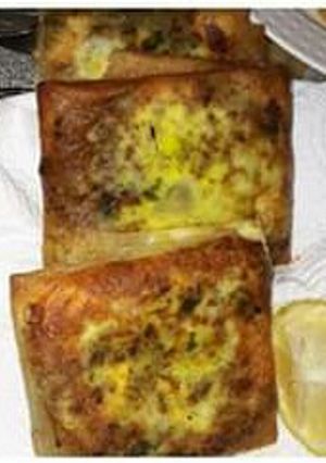 صورة لوصفة بريك بدجاج و بيض