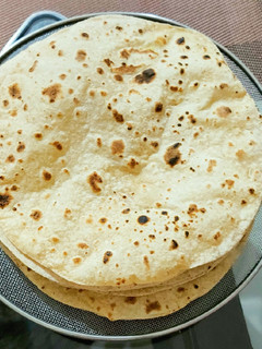 A picture of Phulka Roti.