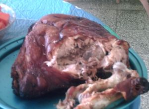 Una foto de Carne de Cerdo Asada al estilo cubano