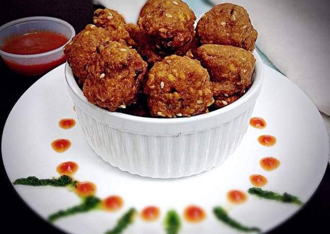 Moong Dal Pakodas