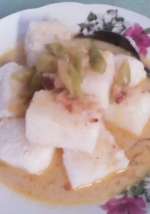 Foto resep Lontong kuah ikan gabus