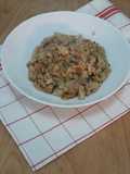 Orez cu piept de pui și verdețuri (risotto)