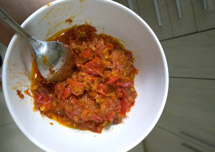 Bagaimana Membuat Sambal uleg yang Sempurna