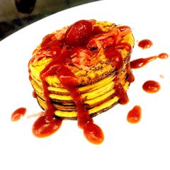 A picture of Potato Savoury Pancakes.