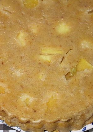 Una foto de Pudding de manzanas