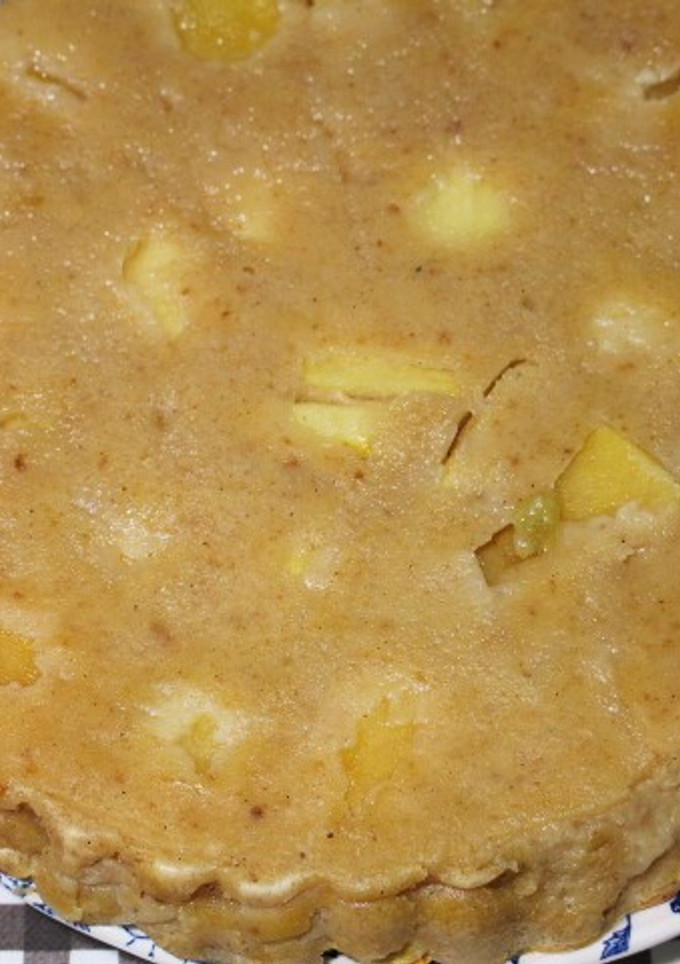 Una foto de Pudding de manzanas