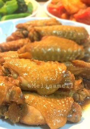 Foto resep Sayap ayam bumbu kecap asin