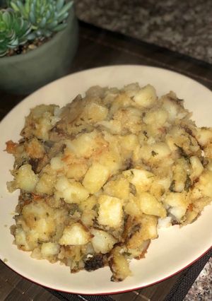صورة لوصفة بطاطا هندية🥔🤍