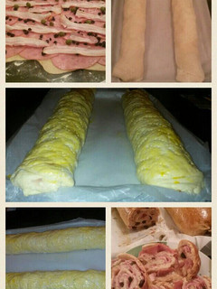 Una foto de Pan de jamón