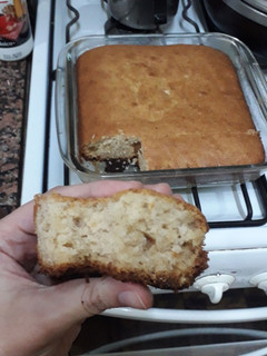 Una foto de Budín de banana